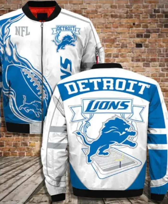 Detroit Lions Bomber Jacket