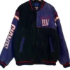NFL New York Giants Leather Jacket 1