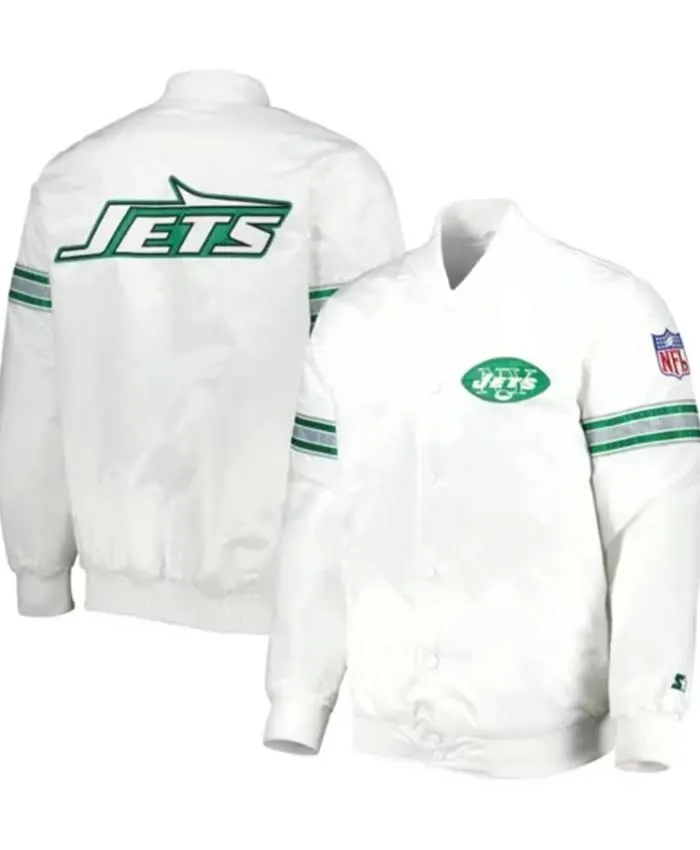 NFL New York Jets Varsity Jacket On Sale