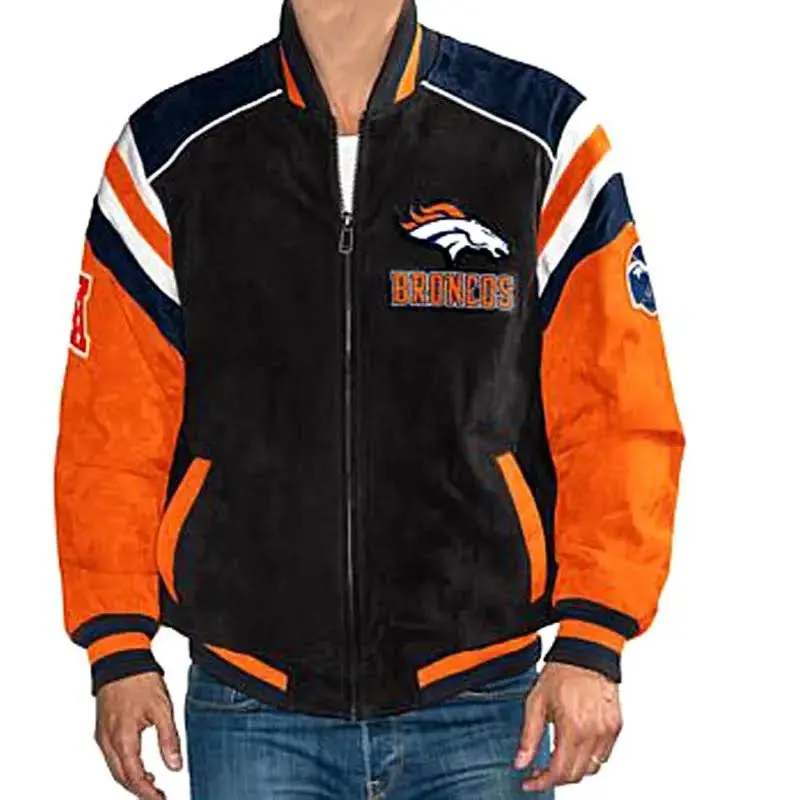 NFL Orlando Denver Broncos Bomber Jacket
