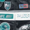 NFL Philadelphia Eagles Zip Up Black Jacket