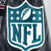 NFL Philadelphia Eagles Zip Up Moto Leather Jacket