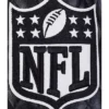 NFL Pittsburgh Steelers Black Leather Moto Jacket