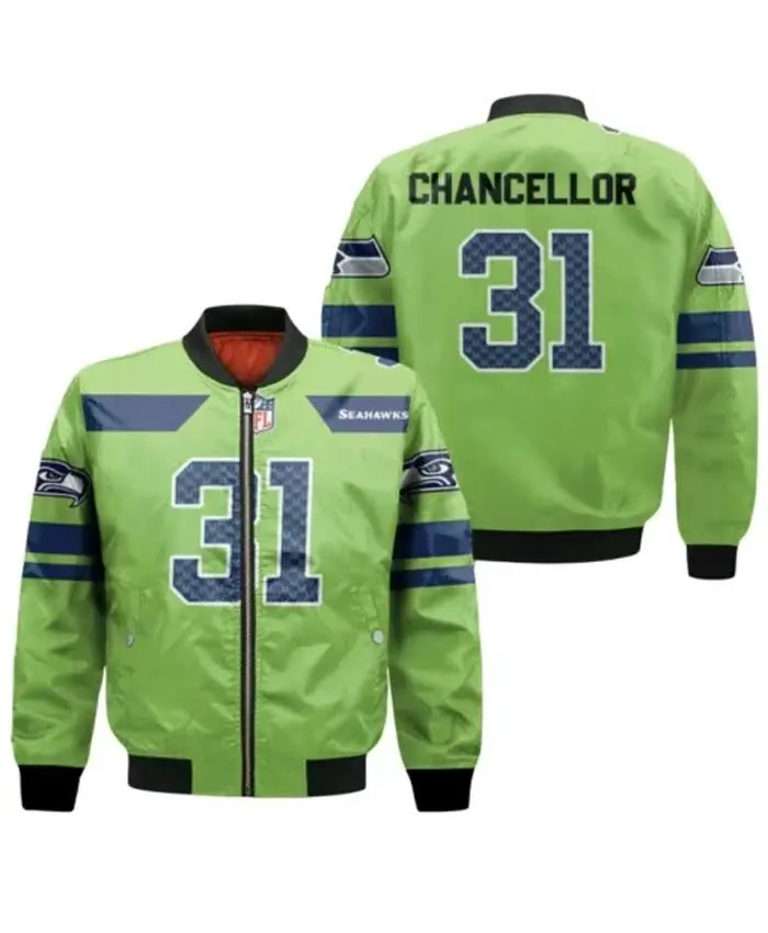 NFL Seattle Seahawks Green Jacket For Sale