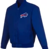 Buffalo Bills Royal Poly-Twill Varsity Jacket