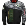 NFL Team Green Bay Packers Bomber Jacket For Unisex