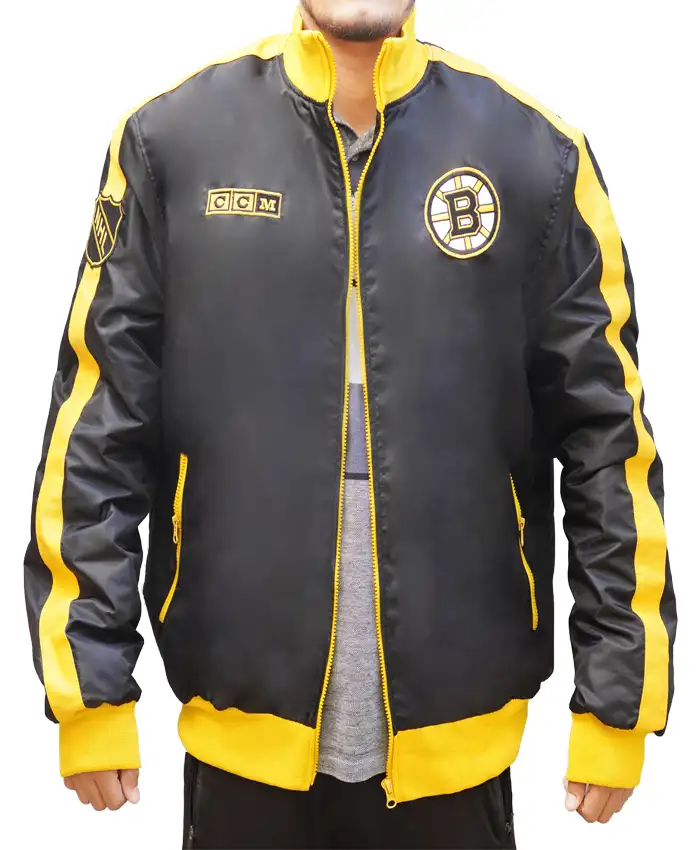 NHL Boston Bruins 6x Stanley Cup Jacket - Image 3