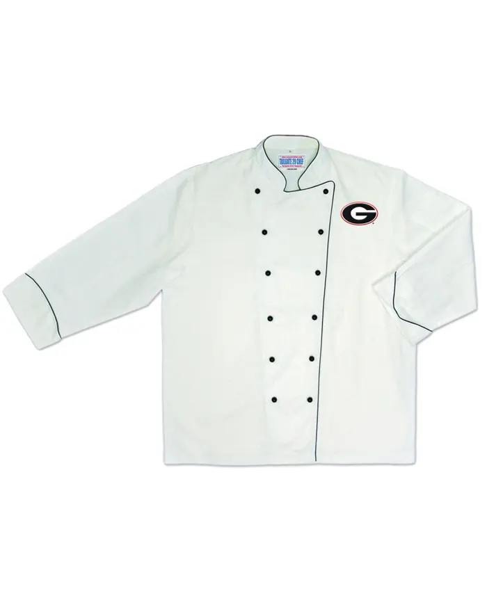 NCAA Georgia Bulldogs Dawgs Classic Chef Coat