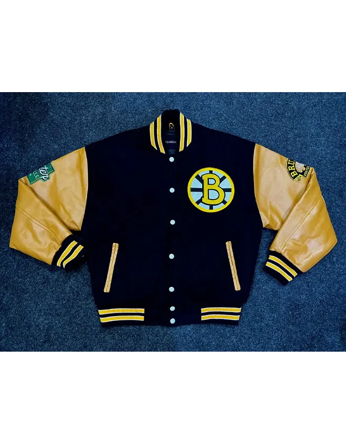 NHL Boston Bruins Winter Classic Varsity Jacket