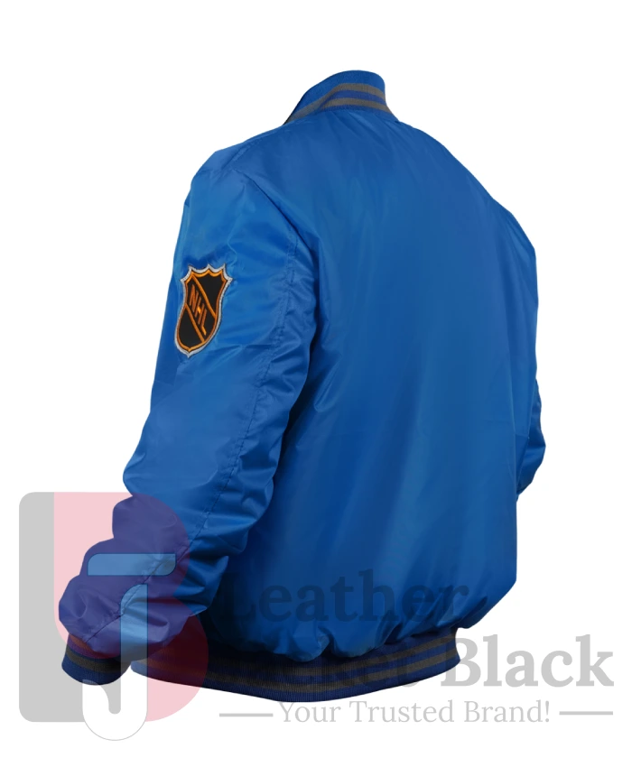 NHL San Jose Sharks Starter Blue Jacket - Image 4