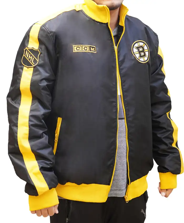 NHL Boston Bruins 6x Stanley Cup Jacket - Image 4