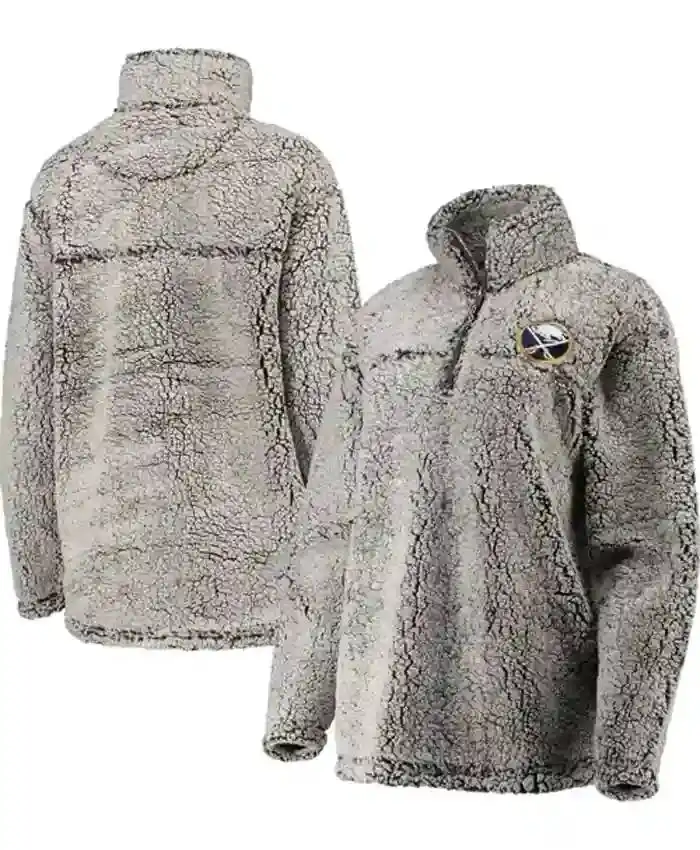 NHL Buffalo Sabres Pullover Sherpa Jacket - Image 2