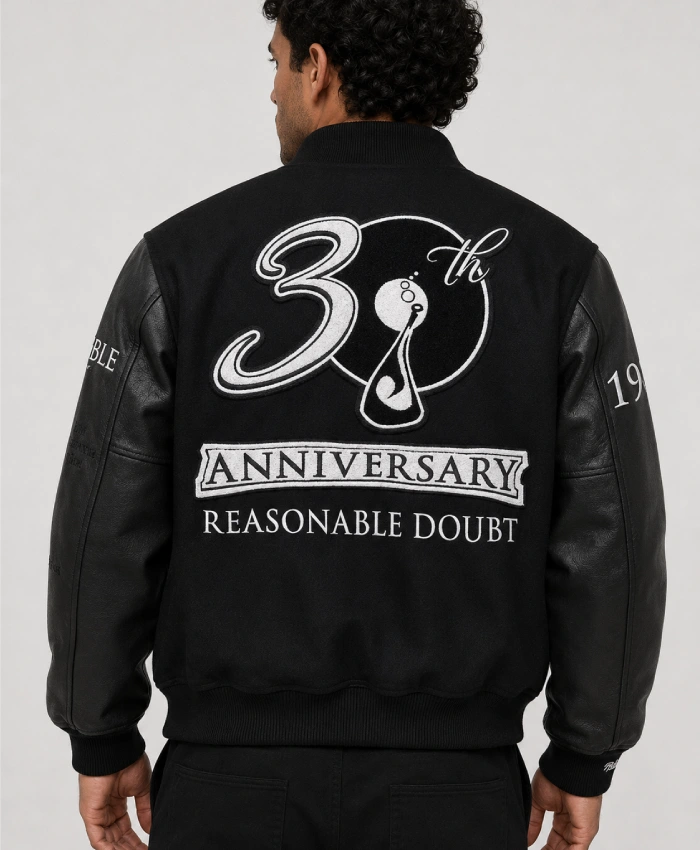 MLB Team New York Yankees x Jay Z Reasonable Doubt Varsity Jacket