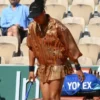 Naomi Osaka French Open 2026 Bomber Jacket Gold Sequin (1)