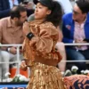 Naomi Osaka French Open 2026 Bomber Jacket Gold Sequin