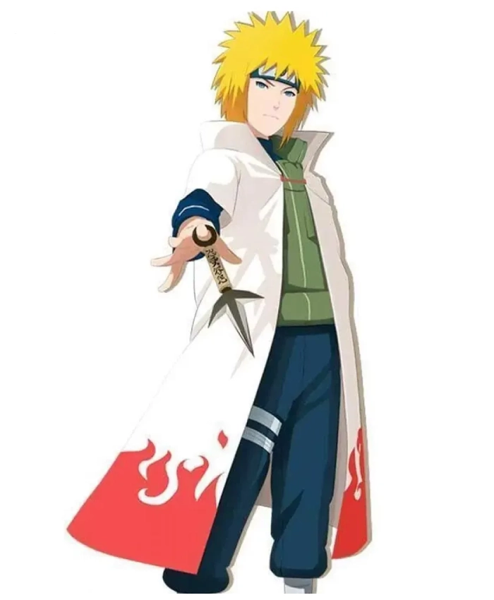 Naruto Series Minato Namikaze Coat