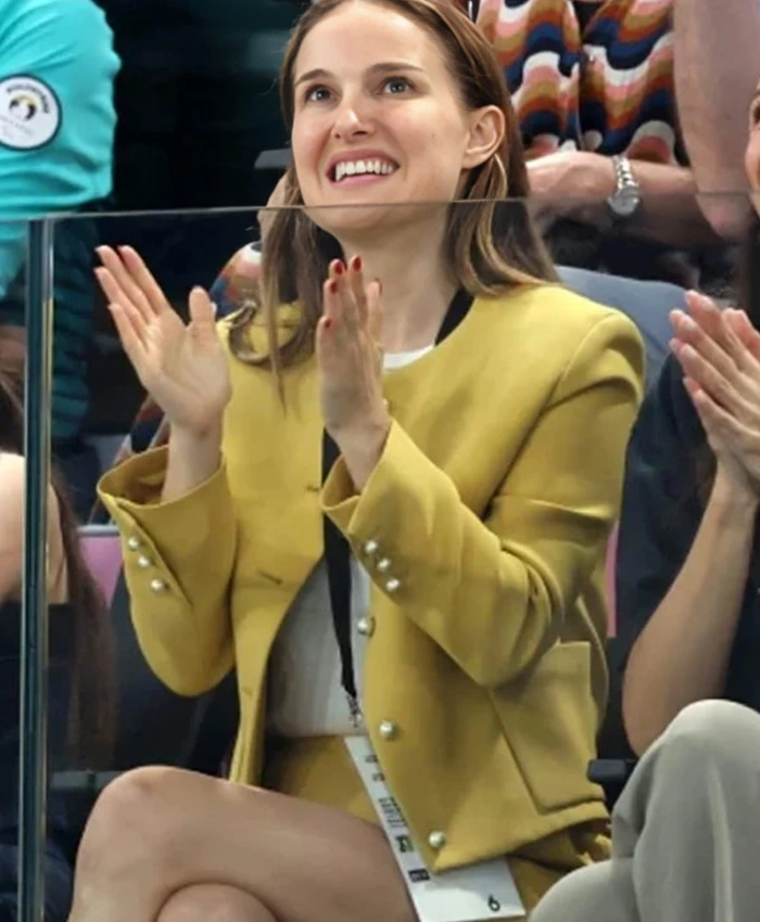 Natalie Portman Artistic Gymnastics Team Coat