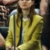 Natalie Portman Artistic Gymnastics Team Final Crop Coat