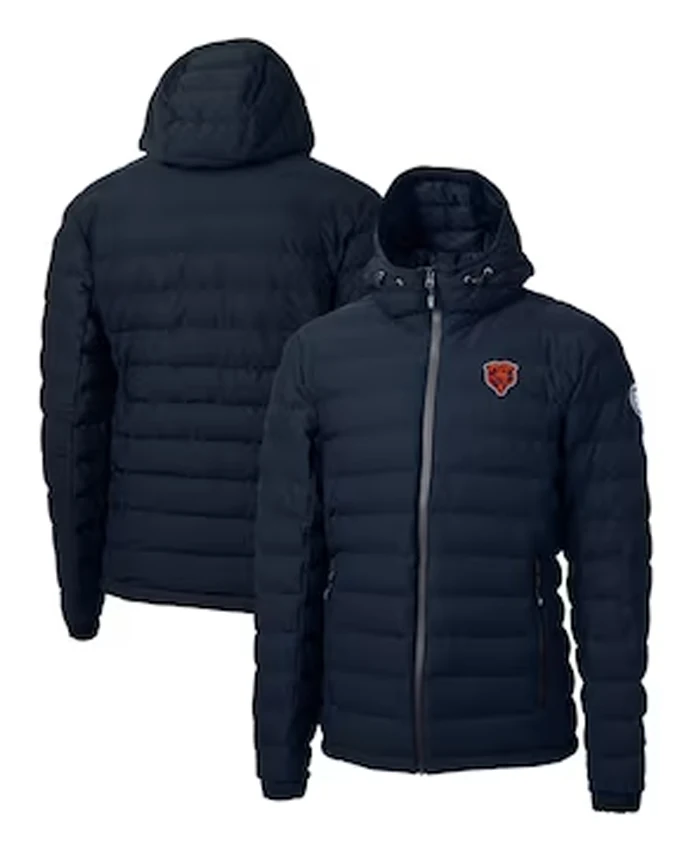 Nealy Chicago Bears Full Zip Puffer Jacket