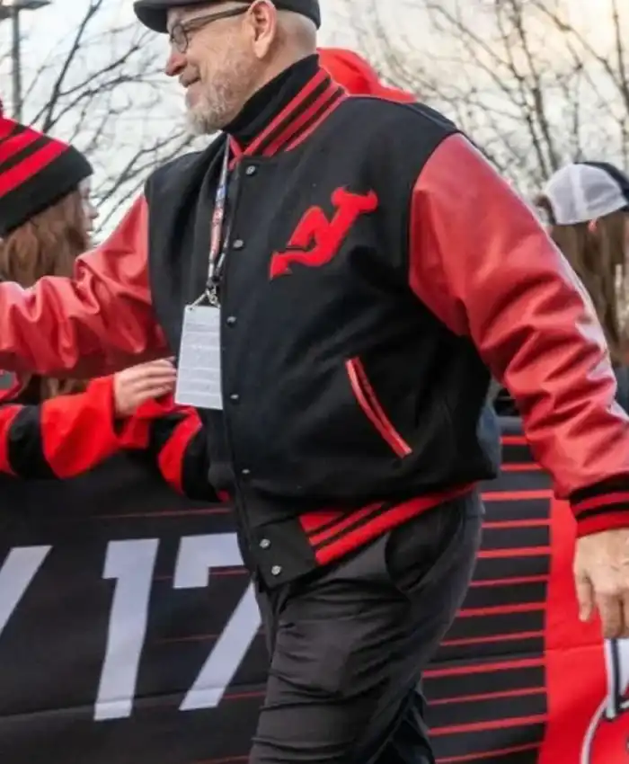 New Jersey Devils Stadium Series Varsity Jacket