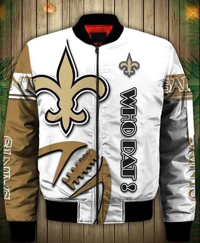 New Orleans Saints Bomber Jacket For Sale