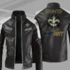 New Orleans Saints Leather Jacket Full