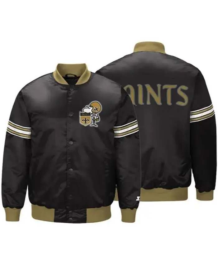 New Orleans Saints Satin Jacket For Sale