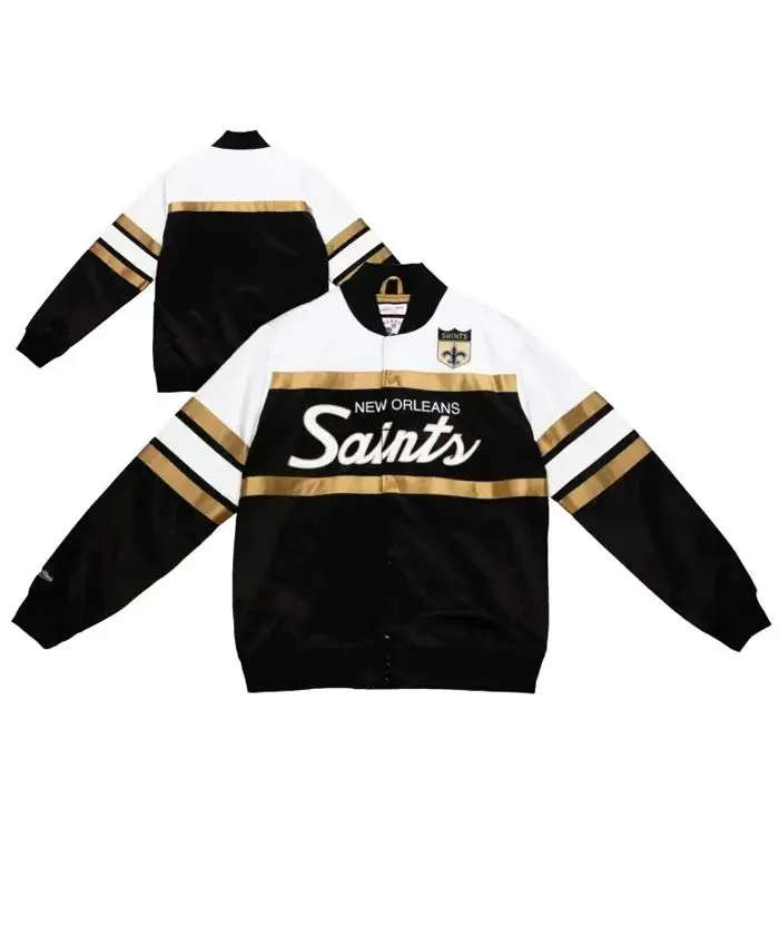 New Orleans Saints Satin Jacket