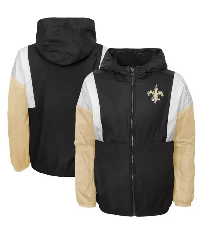 New Orleans Saints Windbreaker Jacket For Sale