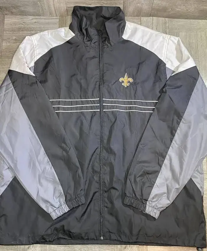 New Orleans Saints Windbreaker Jacket