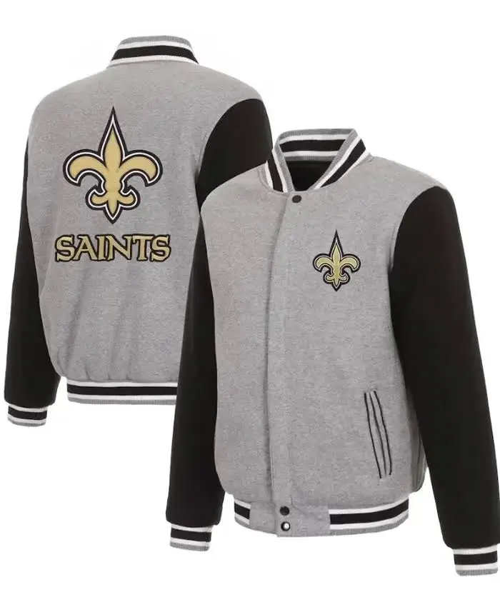 New Orleans Saints Wool Jacket For Men And Women