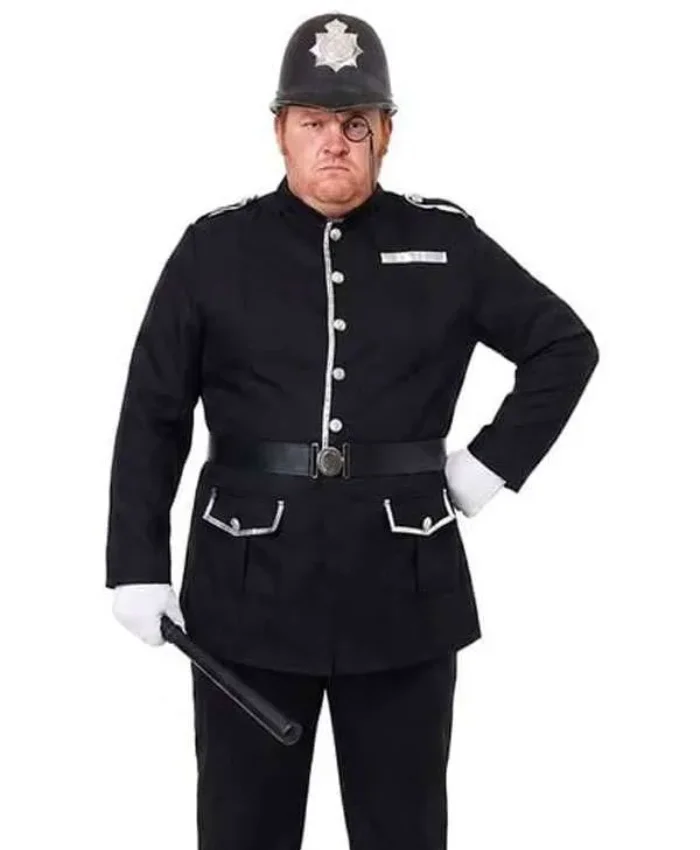 British Bobby Black Costume