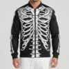 Halloween Ribcage Bomber Jacket