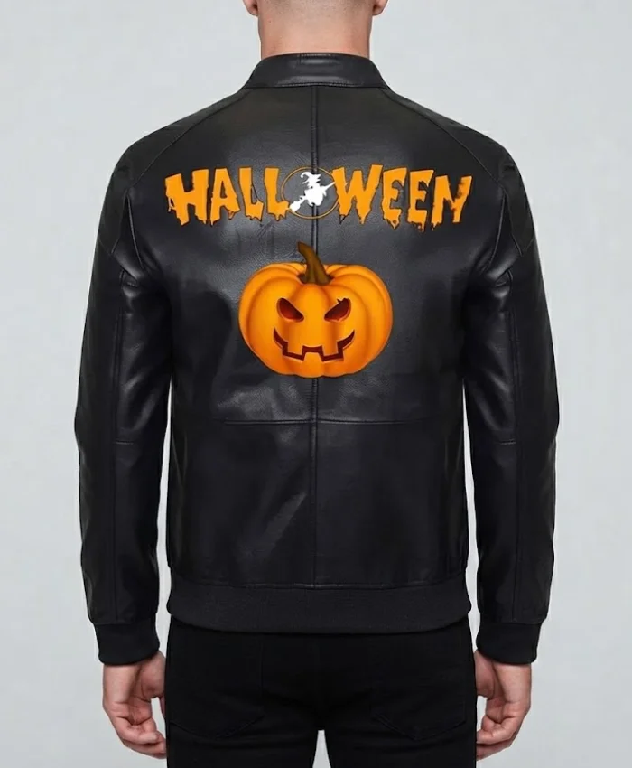 Halloween Black Motorcycle Jacket
