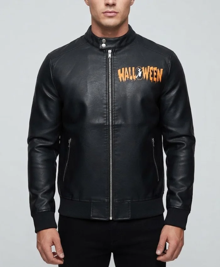Halloween Black Motorcycle Jacket