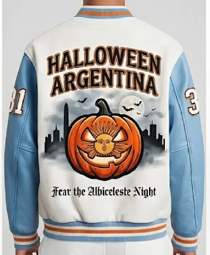 Argentina Halloween Varsity Jacket