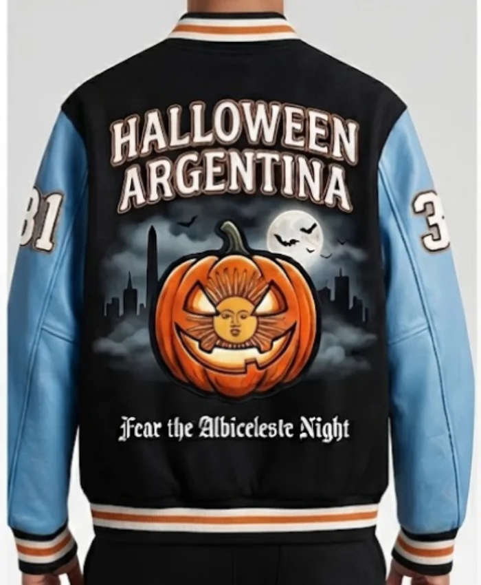 Argentina Halloween Varsity Jacket