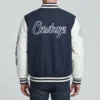 Dallas Cowboys Navy Varsity Jacket
