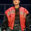 BTS Jungkook Balenciaga Red Jacket
