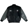 WWE x Ken Carson Black Varsity Jacket