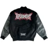 WWE x Ken Carson Black Varsity Jacket