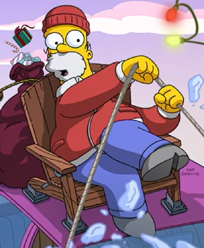 The Simpsons Homer Simpson Red Jacket