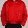 Harry Styles Red Satin Jacket