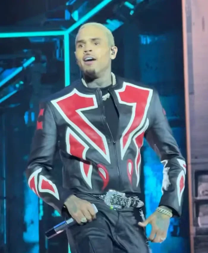 Chris Brown The R&B Tour Toronto Leather Jacket