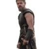 The Odyssey 2026 Matt Damon Black Vest