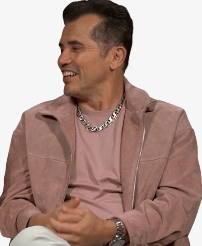 The Odyssey 2026 Interview John Leguizamo Pink Jacket