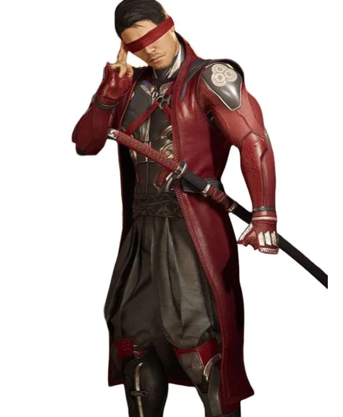 Mortal Kombat Kenshi Leather Coat