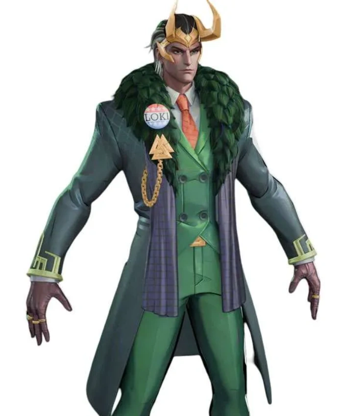 Marvel Rivals Loki Presidential Attire Coat