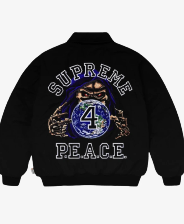 Halloween Supreme Peace Bomber Jacket