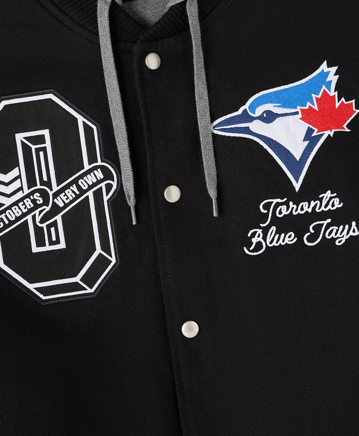 OVO Toronto Blue Jays Insulated Twill Bomber Jacket